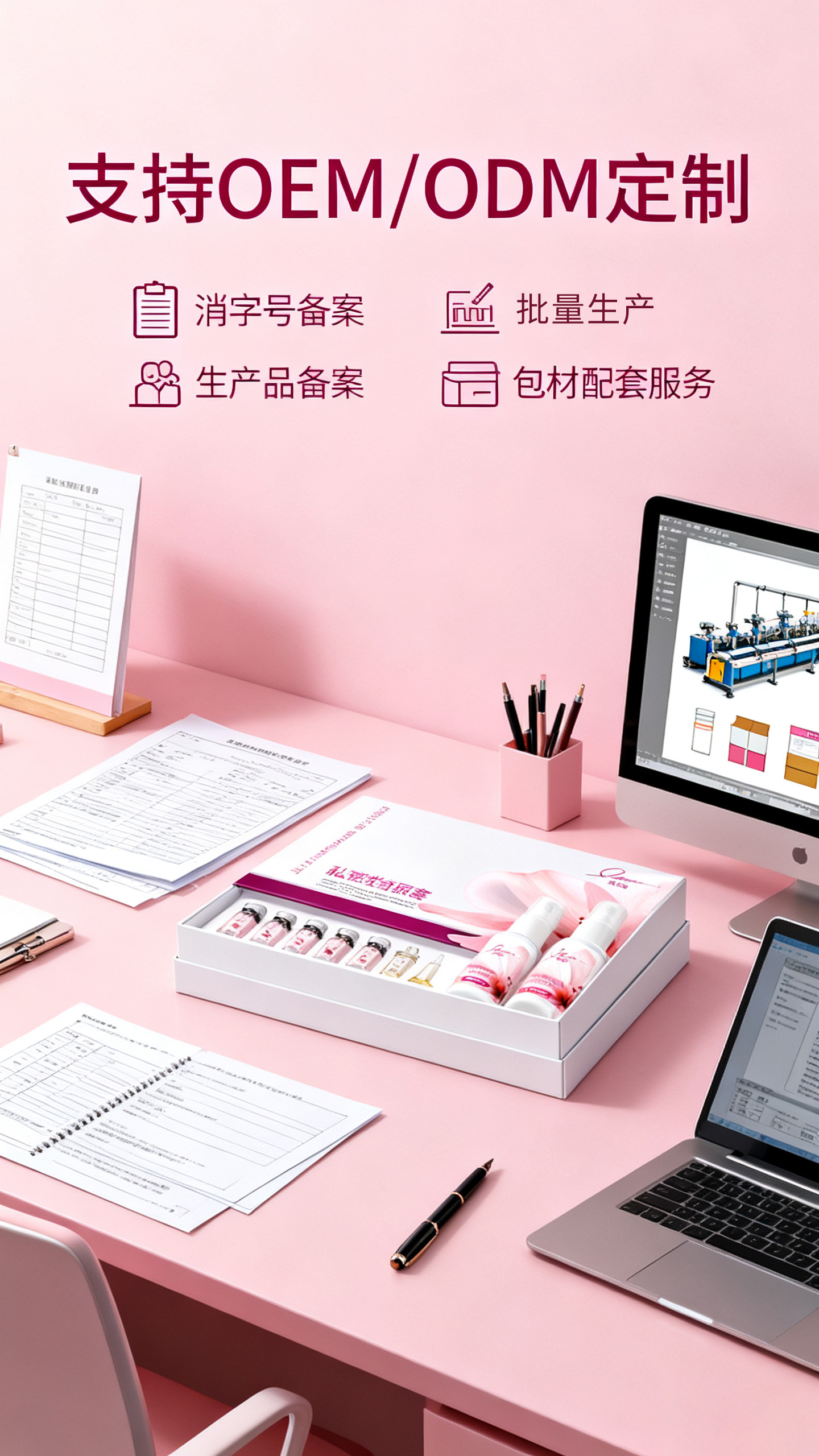 私密性香原液能量护理套代工