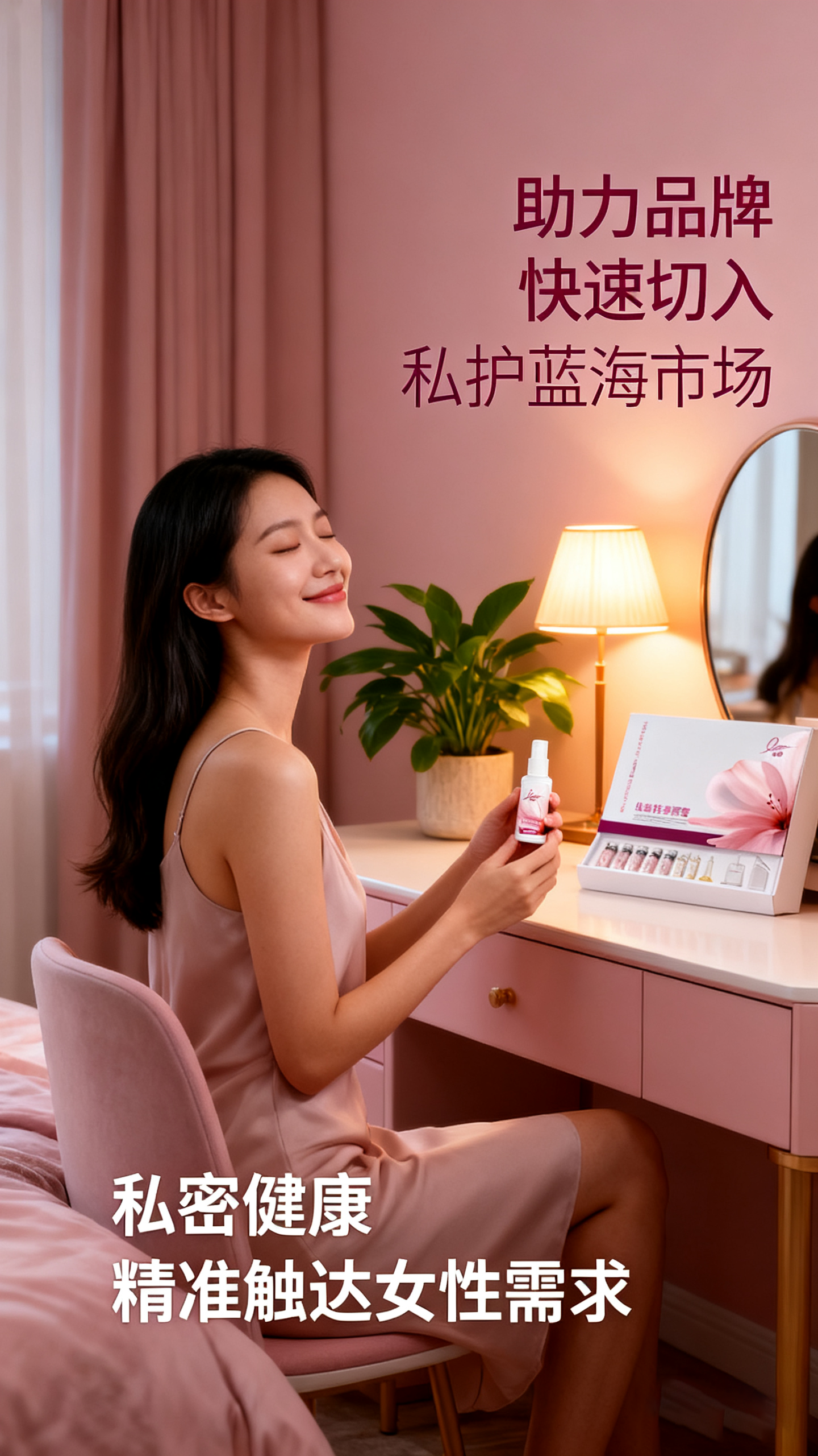 私密性香原液能量护理套贴牌